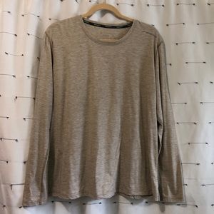 Brooks running athletic workout sweat long sleeve t-shirt size XXL